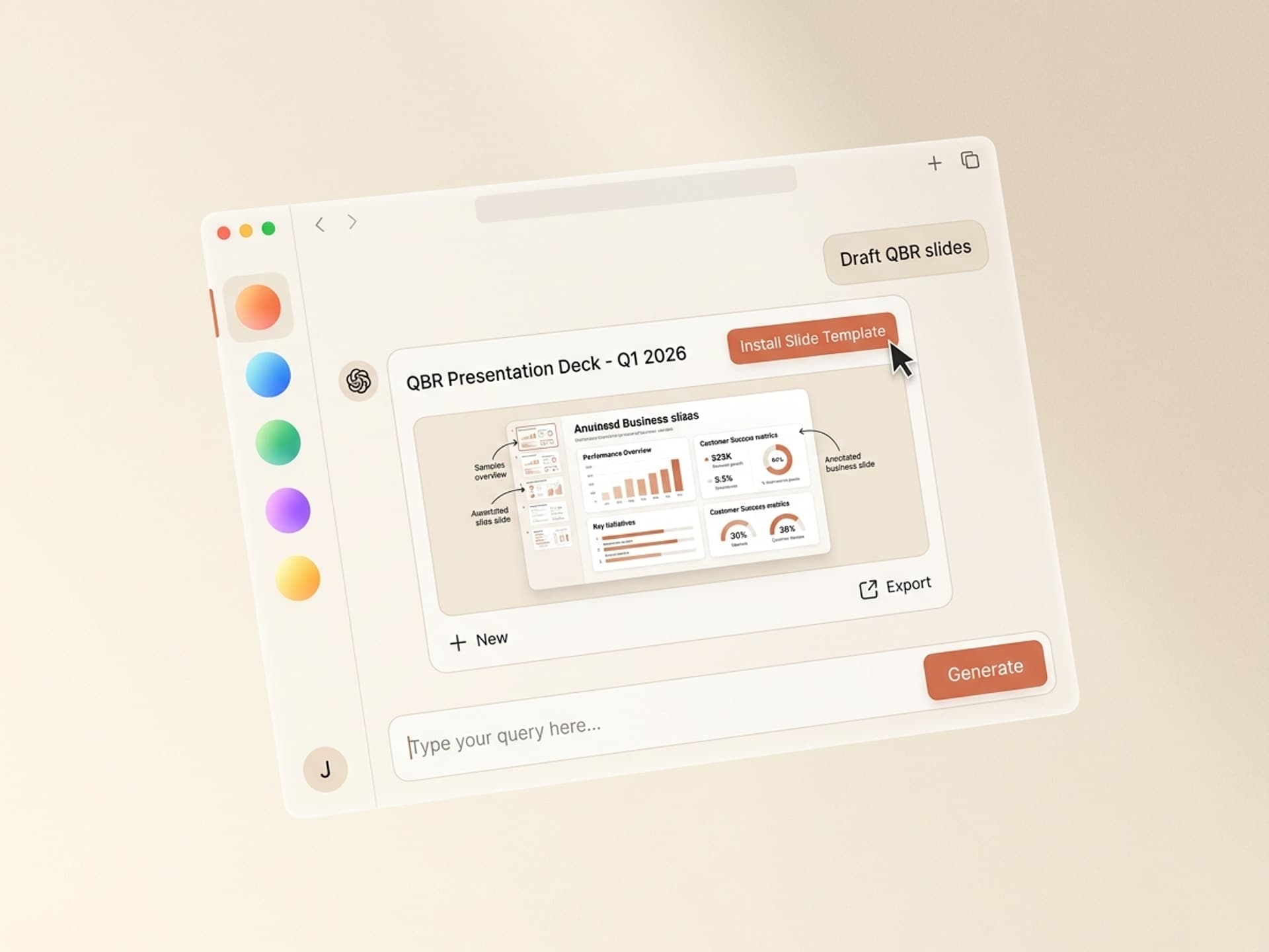 AI gaitasunak negozioaren hiruhilekoko berrikuspenetarako (QBR) 2026an - Vibe Skills preview