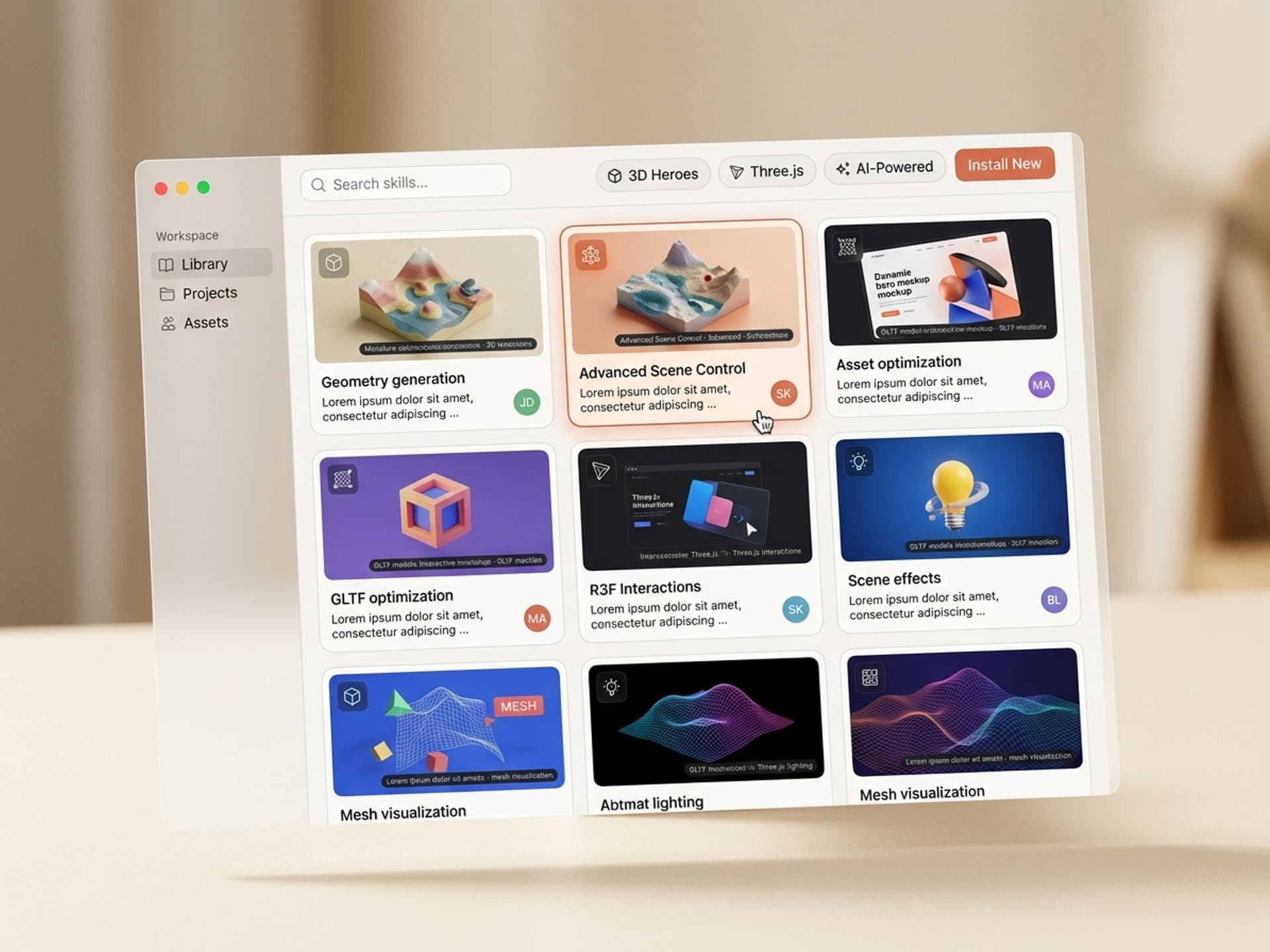 Pinakamahusay na mga Kasanayan sa AI para sa 3D Hero Sections sa mga Landing Page 2026 - Vibe Skills preview