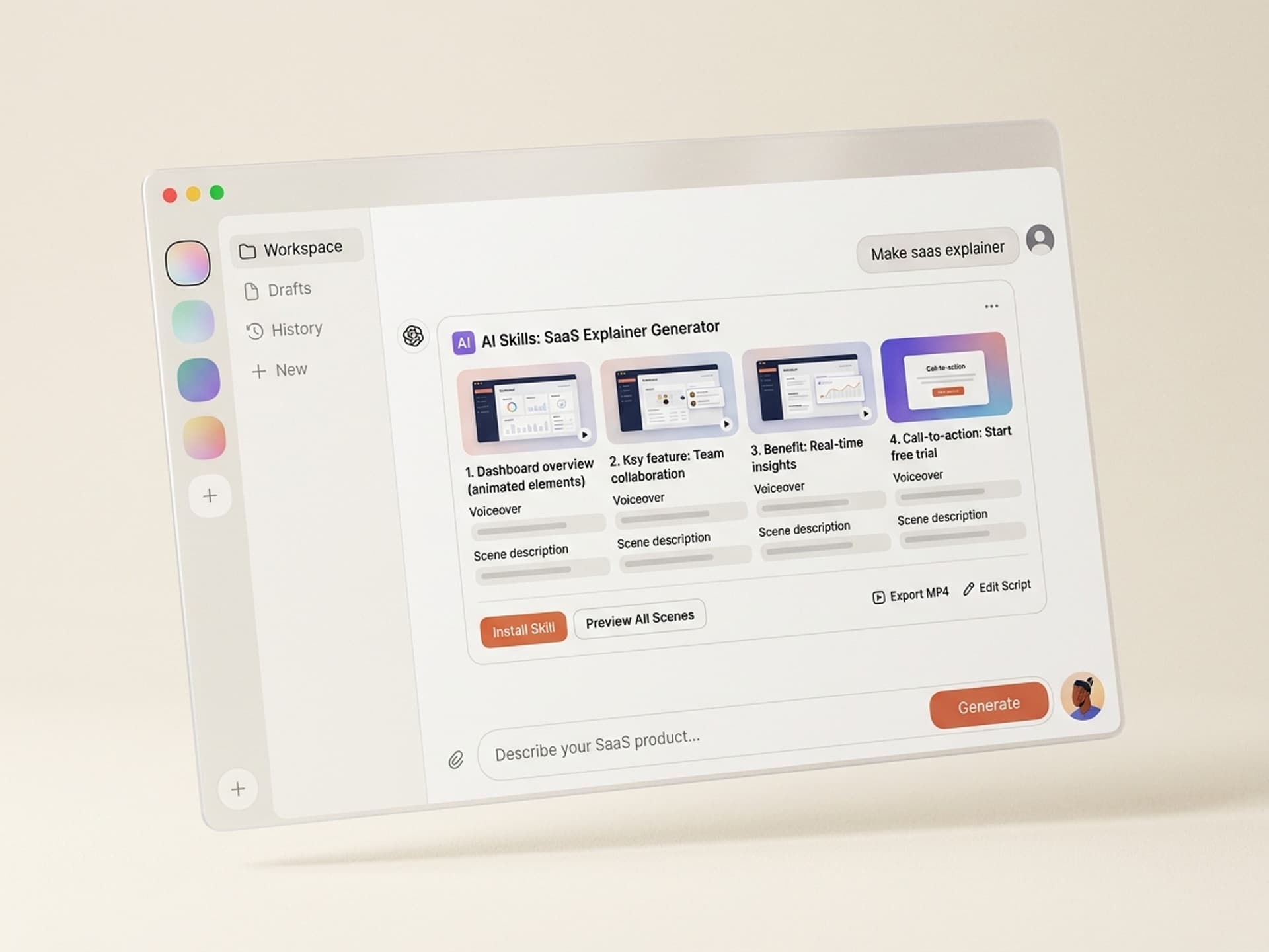 Millors habilitats d'IA per a vídeos explicatius animats el 2026 - Vibe Skills preview