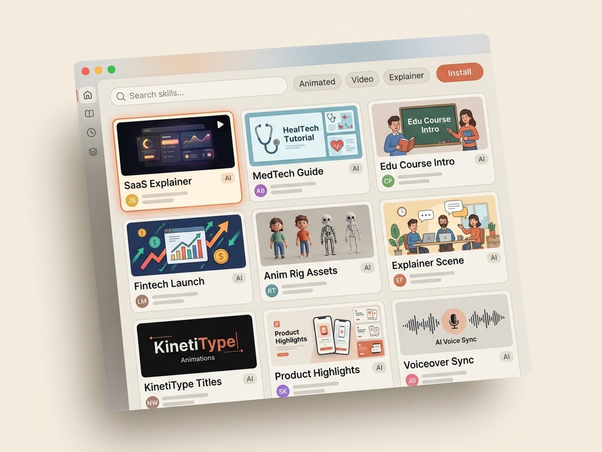 Millors habilitats d'IA per a vídeos explicatius animats el 2026 - Vibe Skills preview