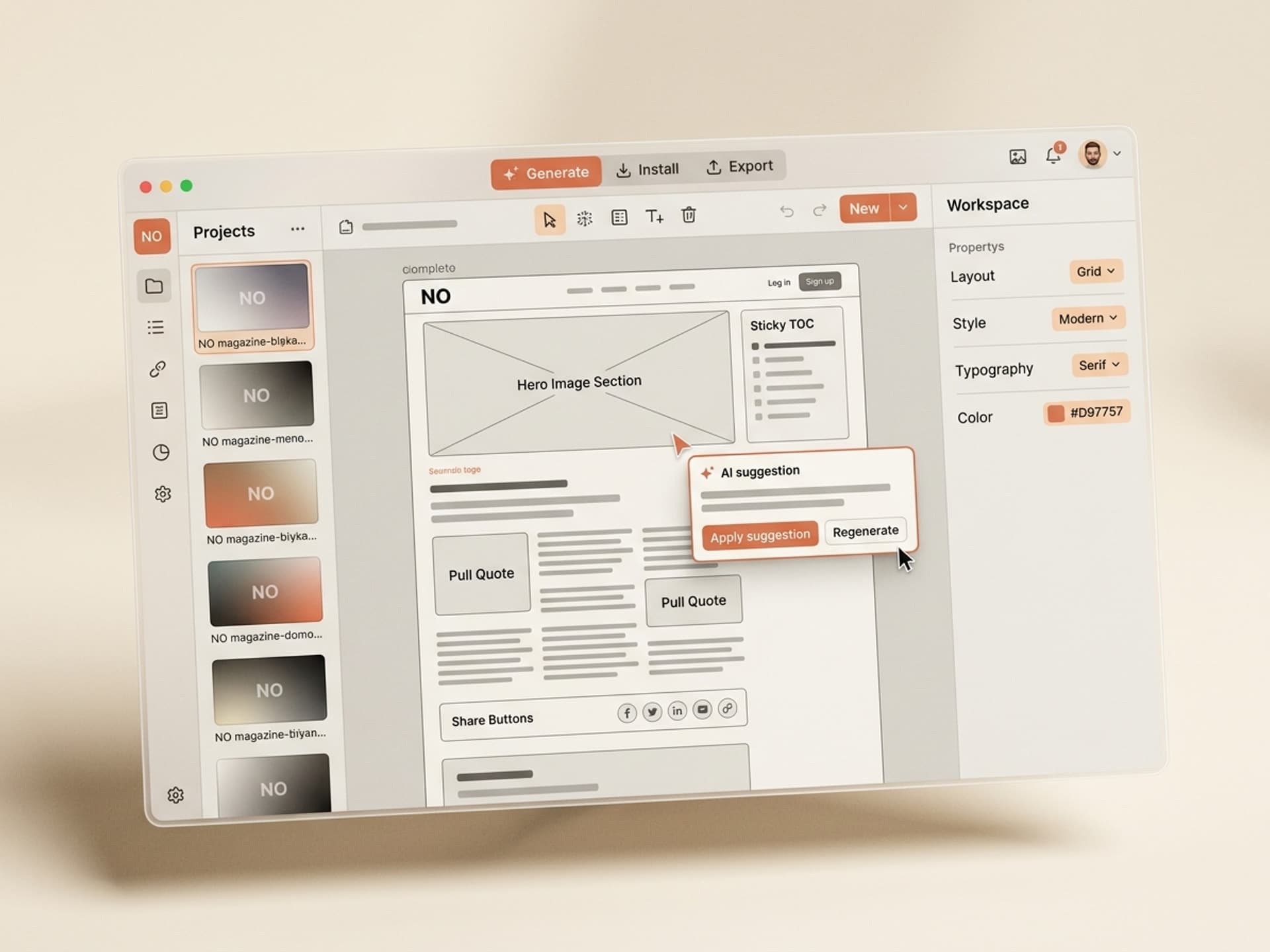 Pinakamahusay na Mga Kasanayan sa AI para sa Disenyo ng Pahina ng Blog sa 2026 - Vibe Skills preview