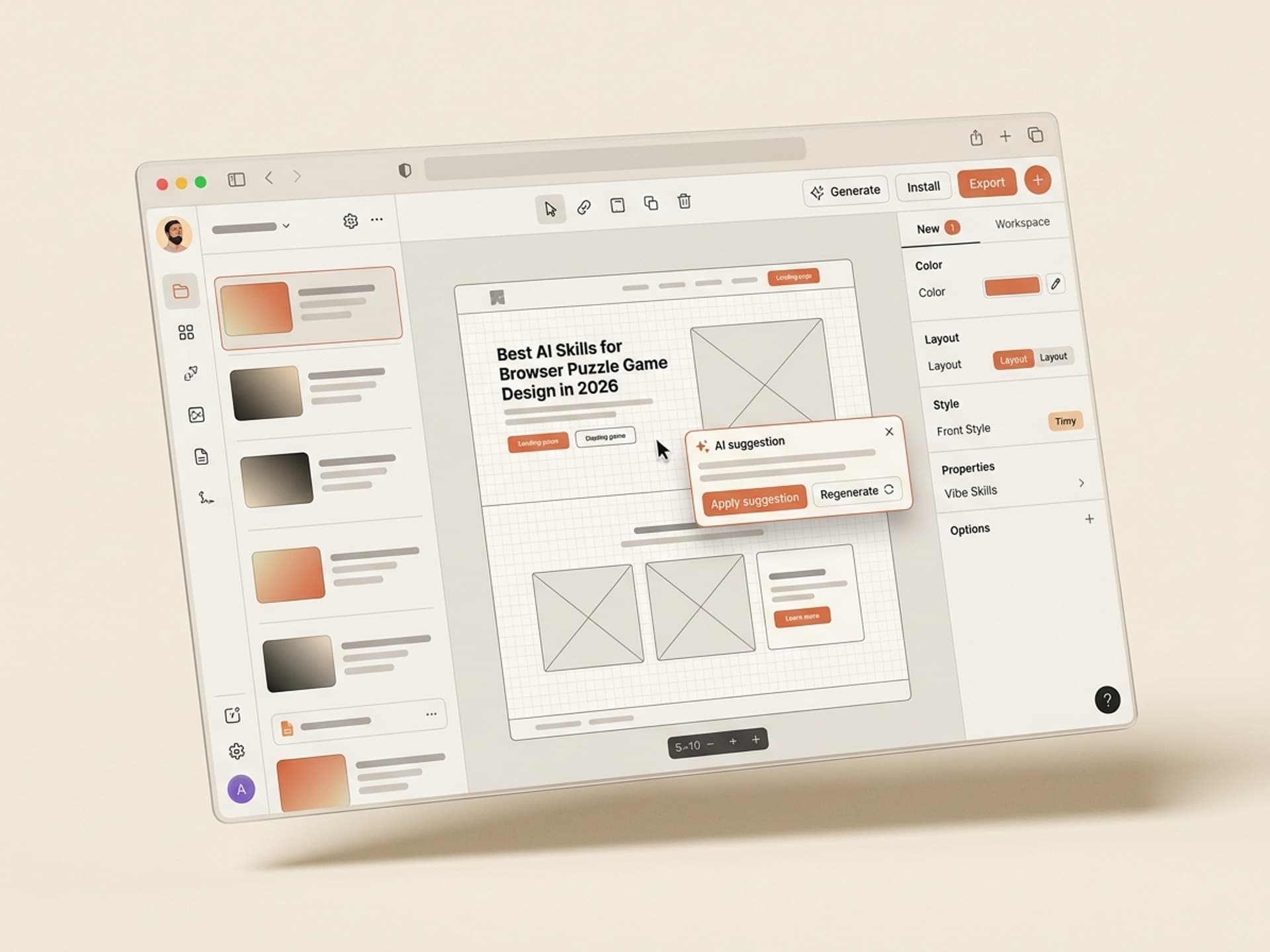 Bästa AI-färdigheter för design av webbläsar-pusselspel 2026 - Vibe Skills preview
