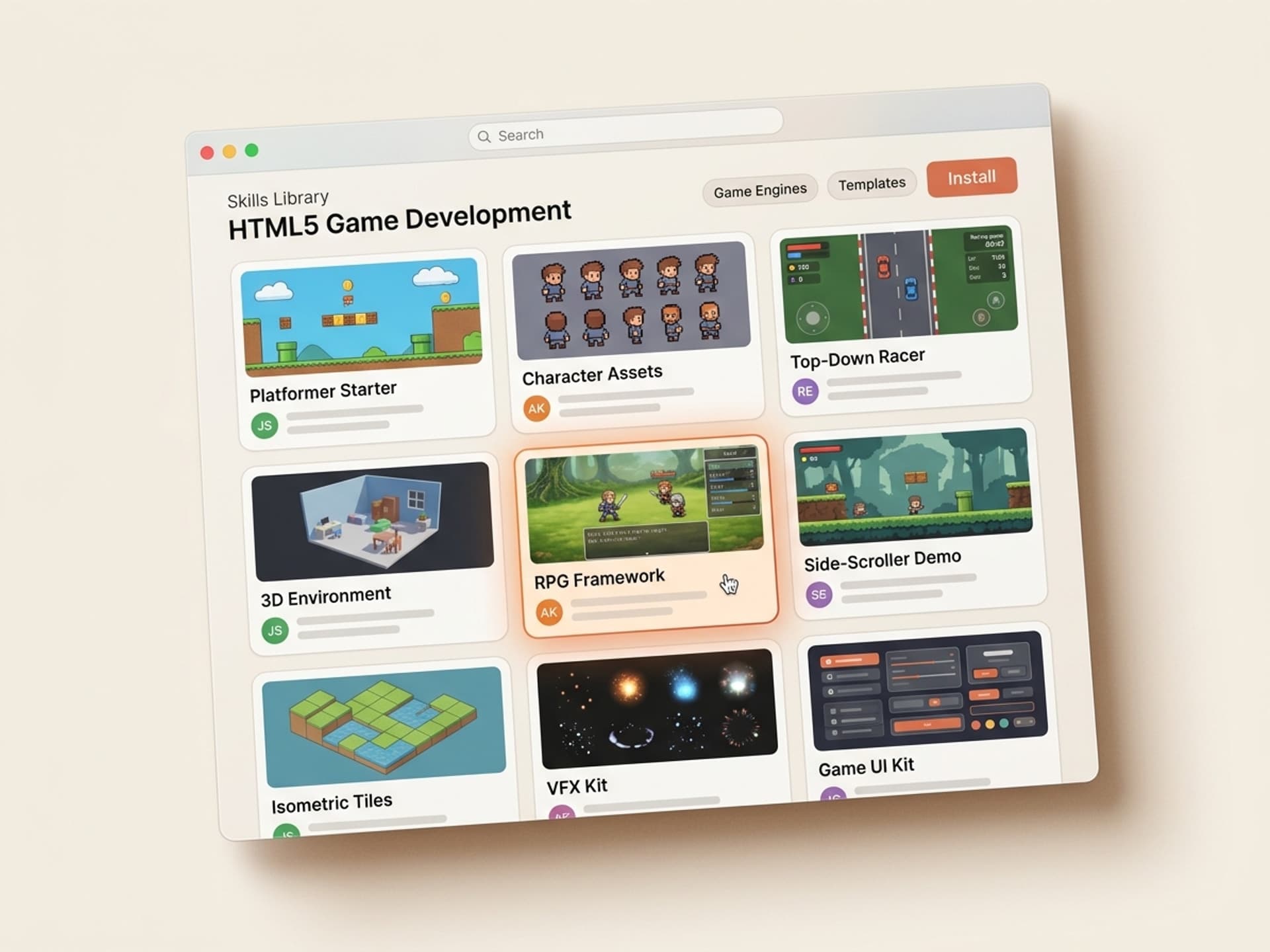 Më të Mirat Shkathtësi AI për Shabllone Lojërash HTML5 në 2026 - Vibe Skills preview