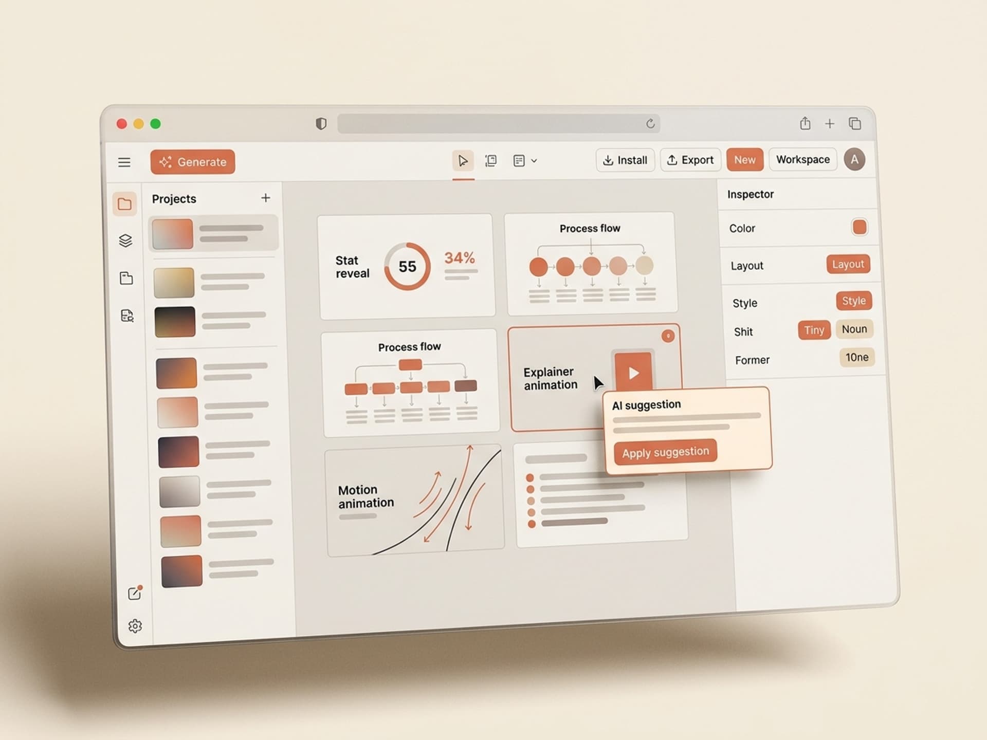 २०२६ मा इन्फोग्राफिक मोशन ग्राफिक्सका लागि उत्कृष्ट एआई क्षमताहरू - Vibe Skills preview