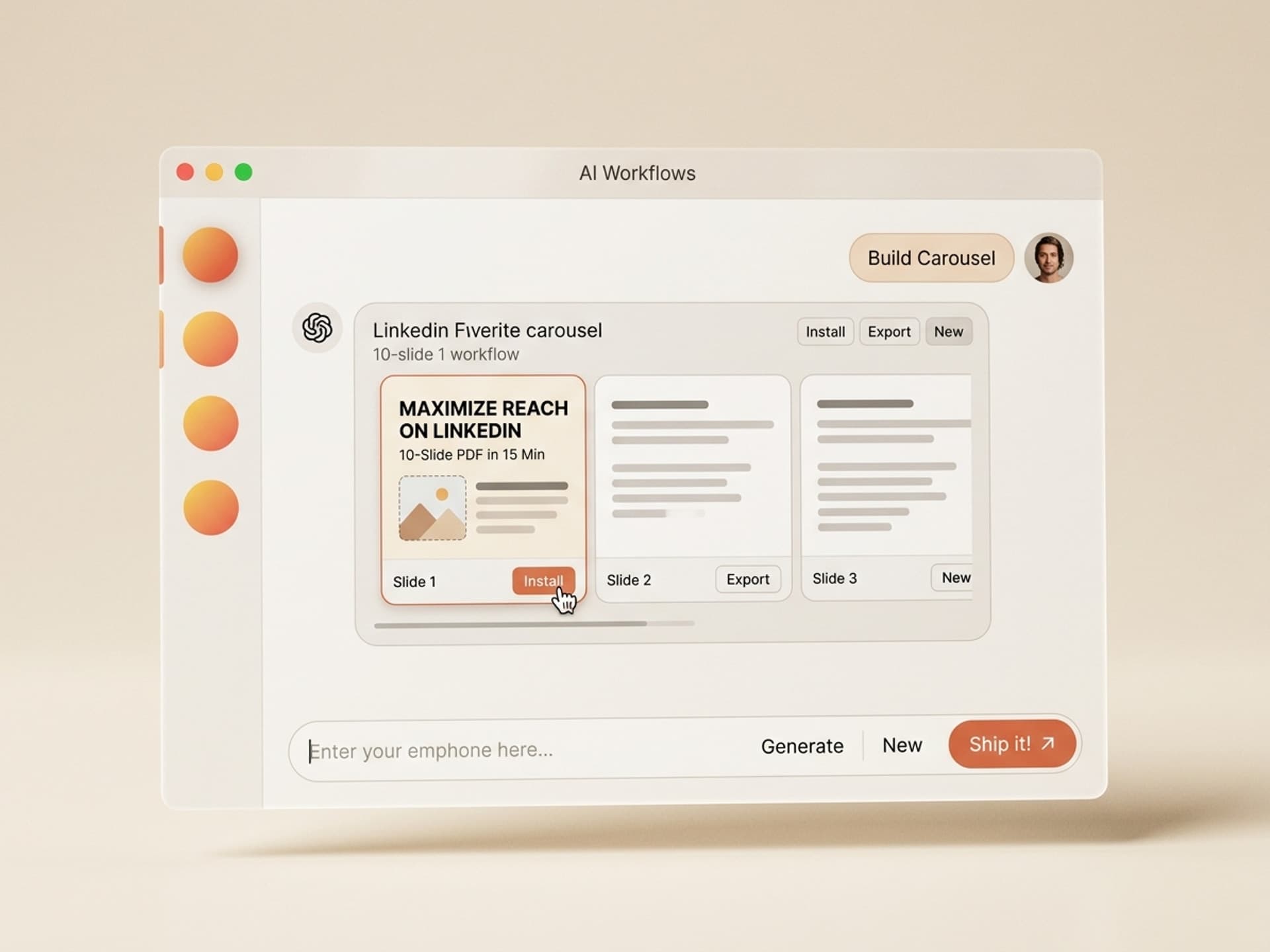 Les meilleures compétences IA pour les carrousels LinkedIn en 2026 - Vibe Skills preview