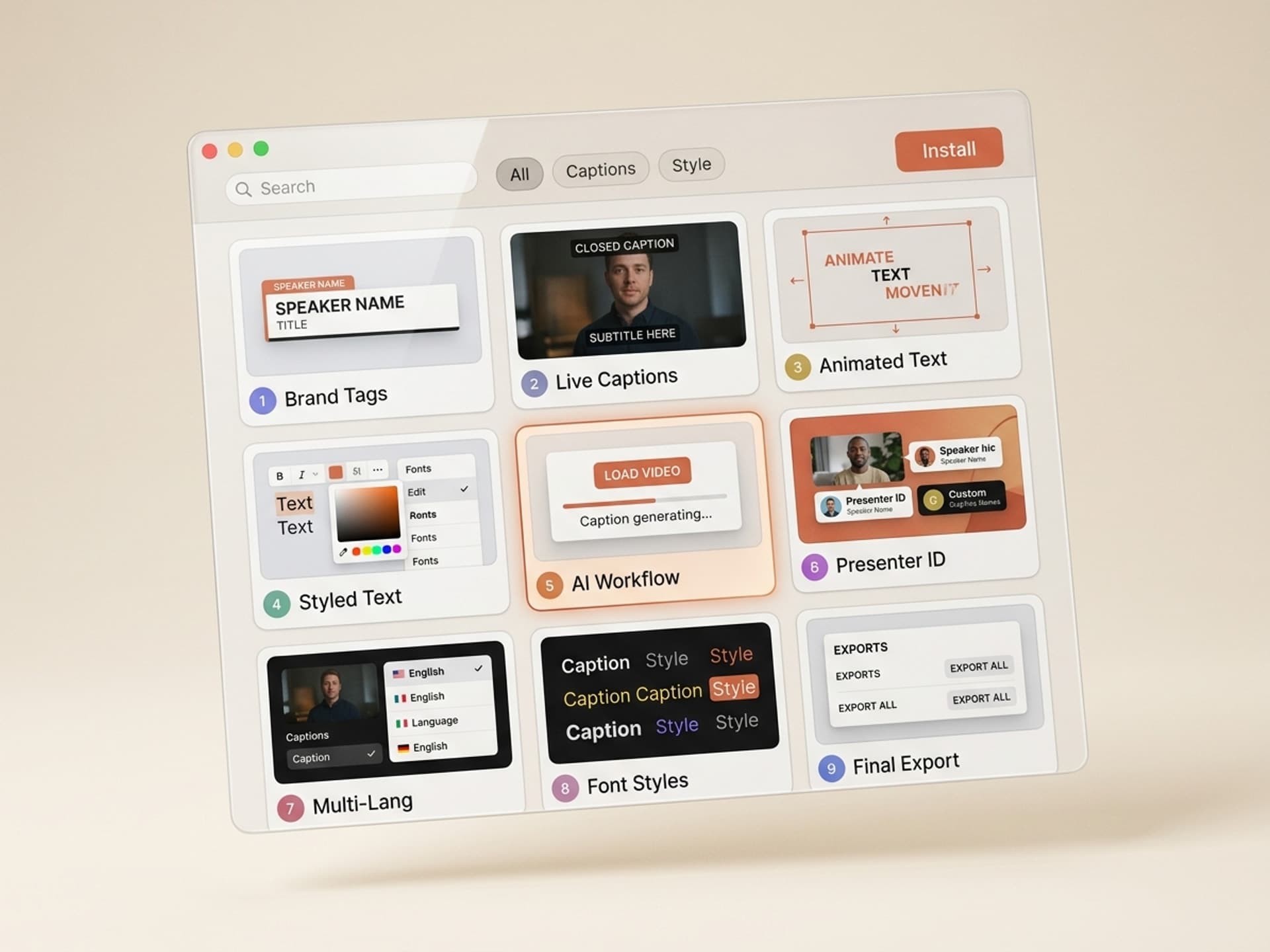 Migliori competenze IA per terzi inferiori e didascalie nel 2026 - Vibe Skills preview