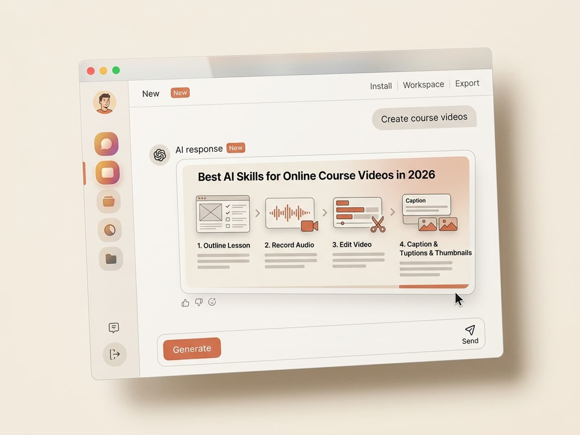 Awọn Agbara AI Ti O Dara Julọ Fun Awọn Fidio Ikẹkọ Online Ni 2026 - Vibe Skills preview