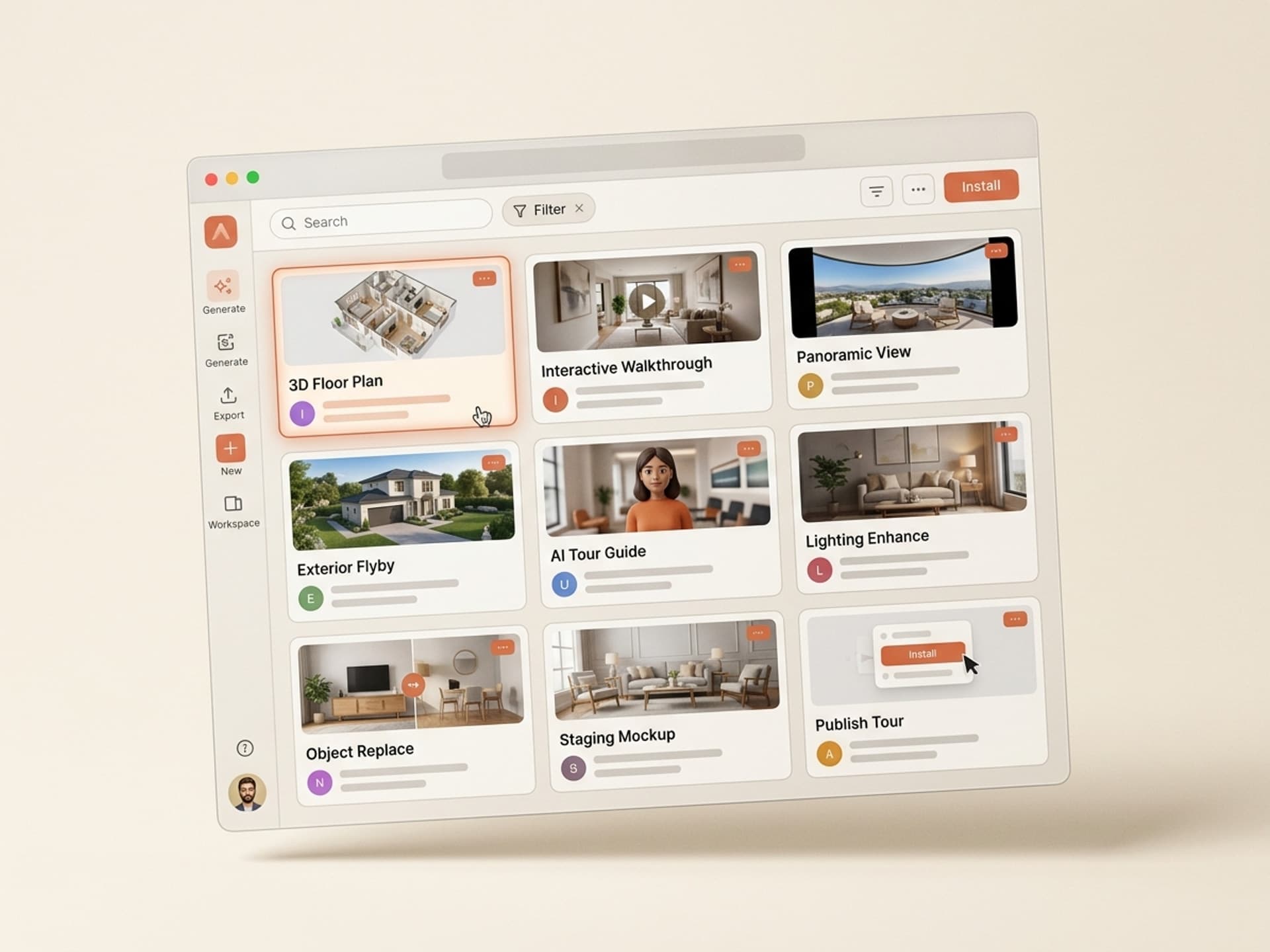 Лучшие навыки ИИ для виртуальных туров по недвижимости в 2026 году - Vibe Skills preview