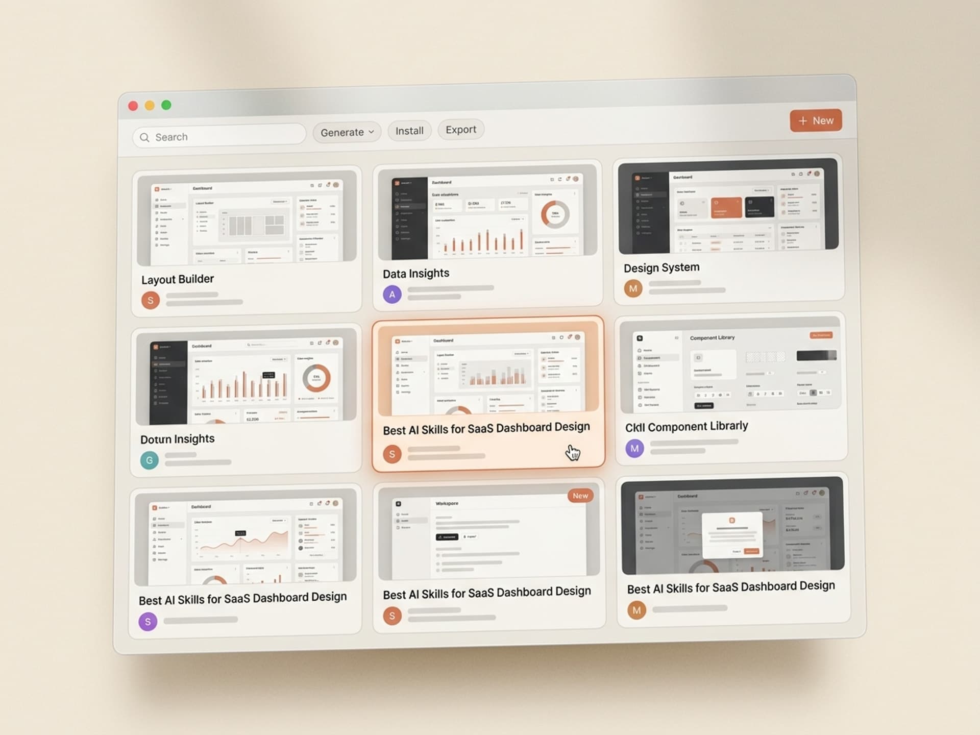 2026 मध्ये सास डॅशबोर्ड डिझाइनसाठी सर्वोत्तम एआय कौशल्ये - Vibe Skills preview