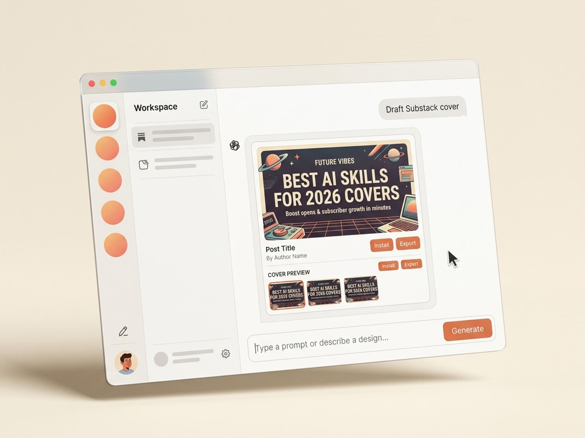 สุดยอดทักษะ AI สำหรับปกข่าวสาร Substack ในปี 2026 - Vibe Skills preview