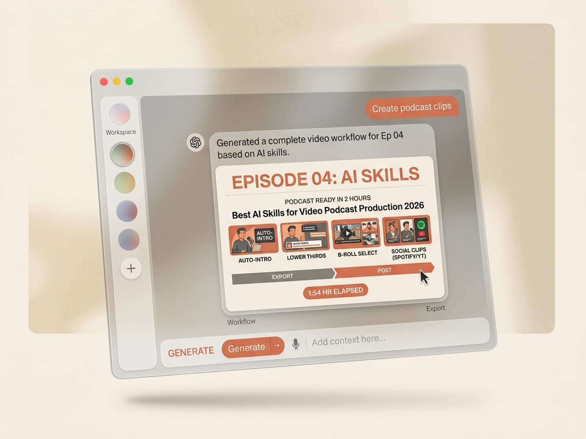 Beste KI-vaardighede vir Videopodcastproduksie in 2026 - Vibe Skills preview