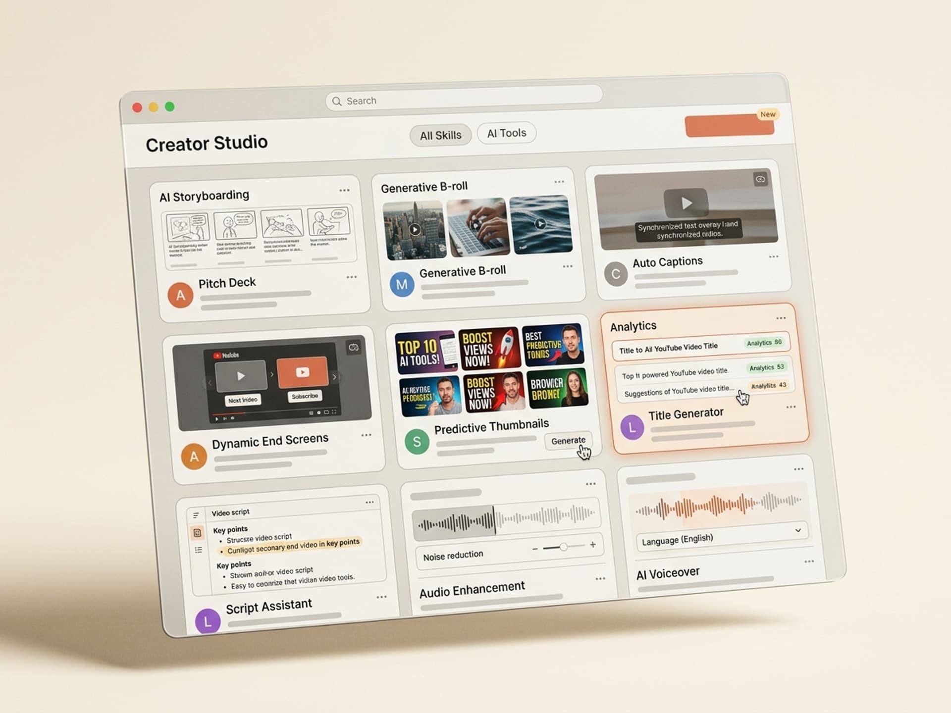 Καλύτερες δεξιότητες AI για βίντεο στο YouTube το 2026 - Vibe Skills preview