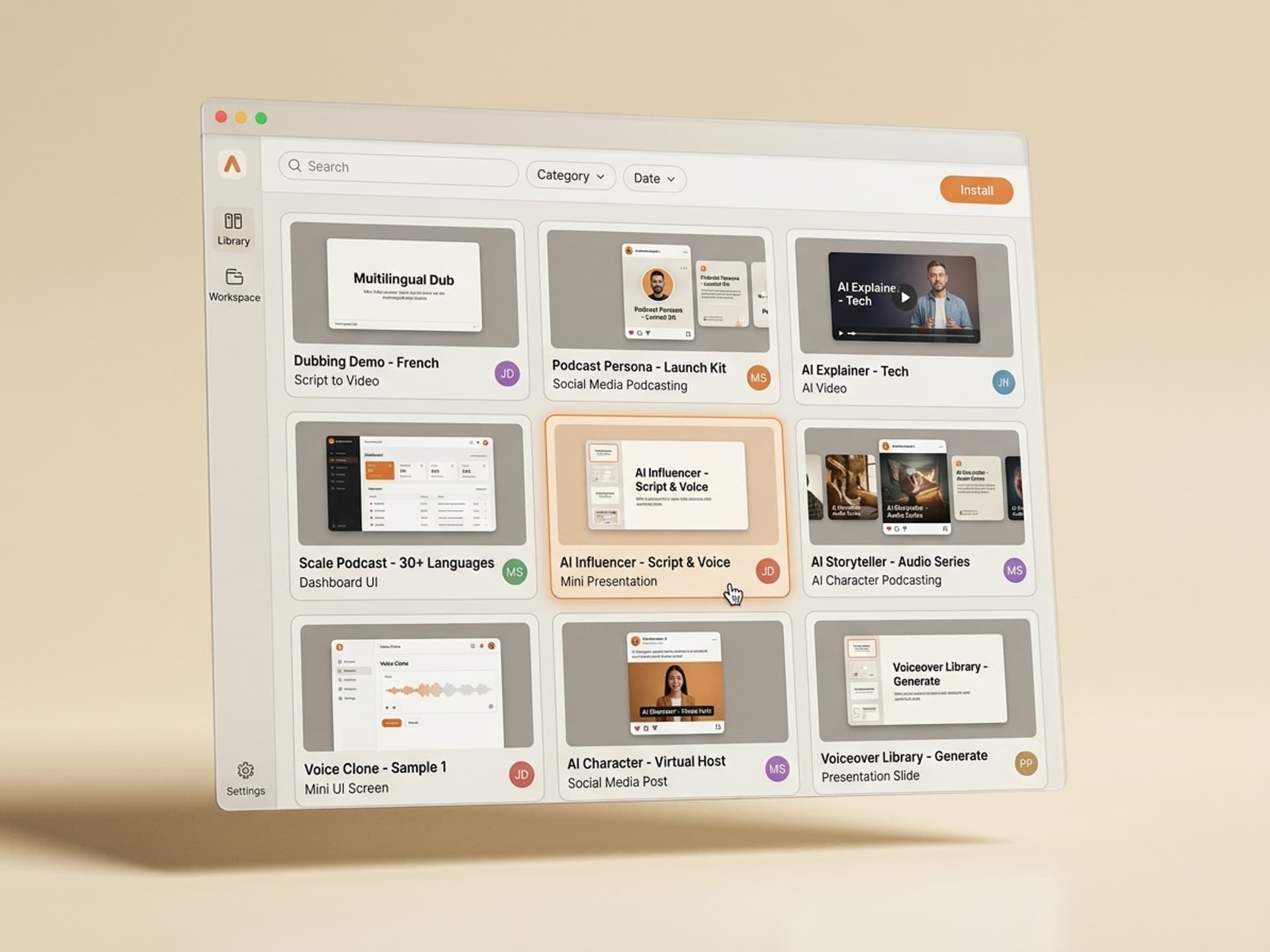 2026 թվականի ստեղծողների համար լավագույն արհեստական բանականության ձայնային կլոնավորման հմտությունները - Vibe Skills preview