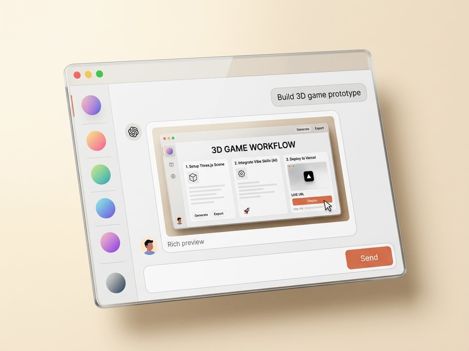 Hoe kinne jo dit wykein in 3D-spiel útfiere op Vercel (mei AI-feardichheden) - Vibe Skills preview