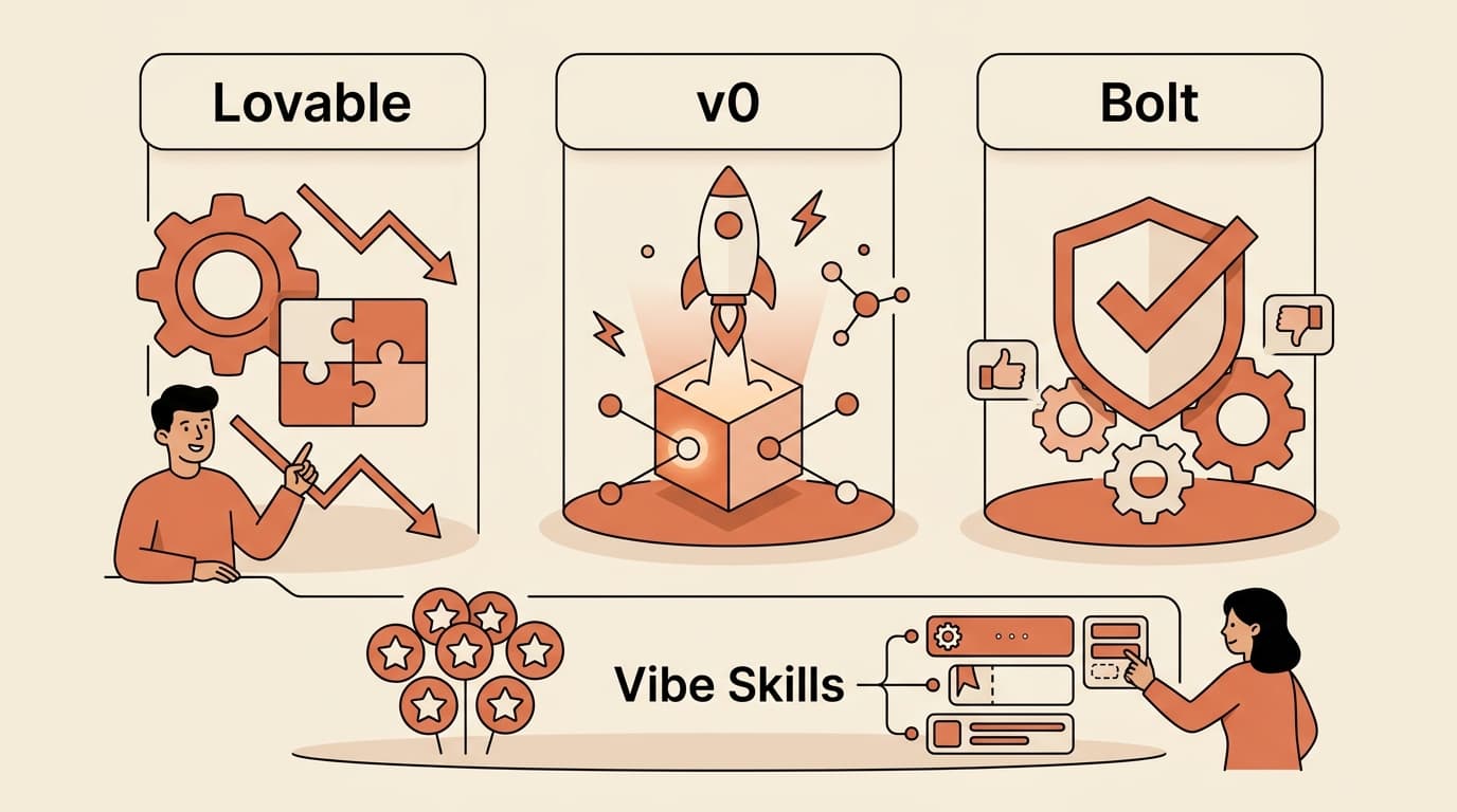 Lovable vs v0 vs Bolt: Which AI App Builder in 2026