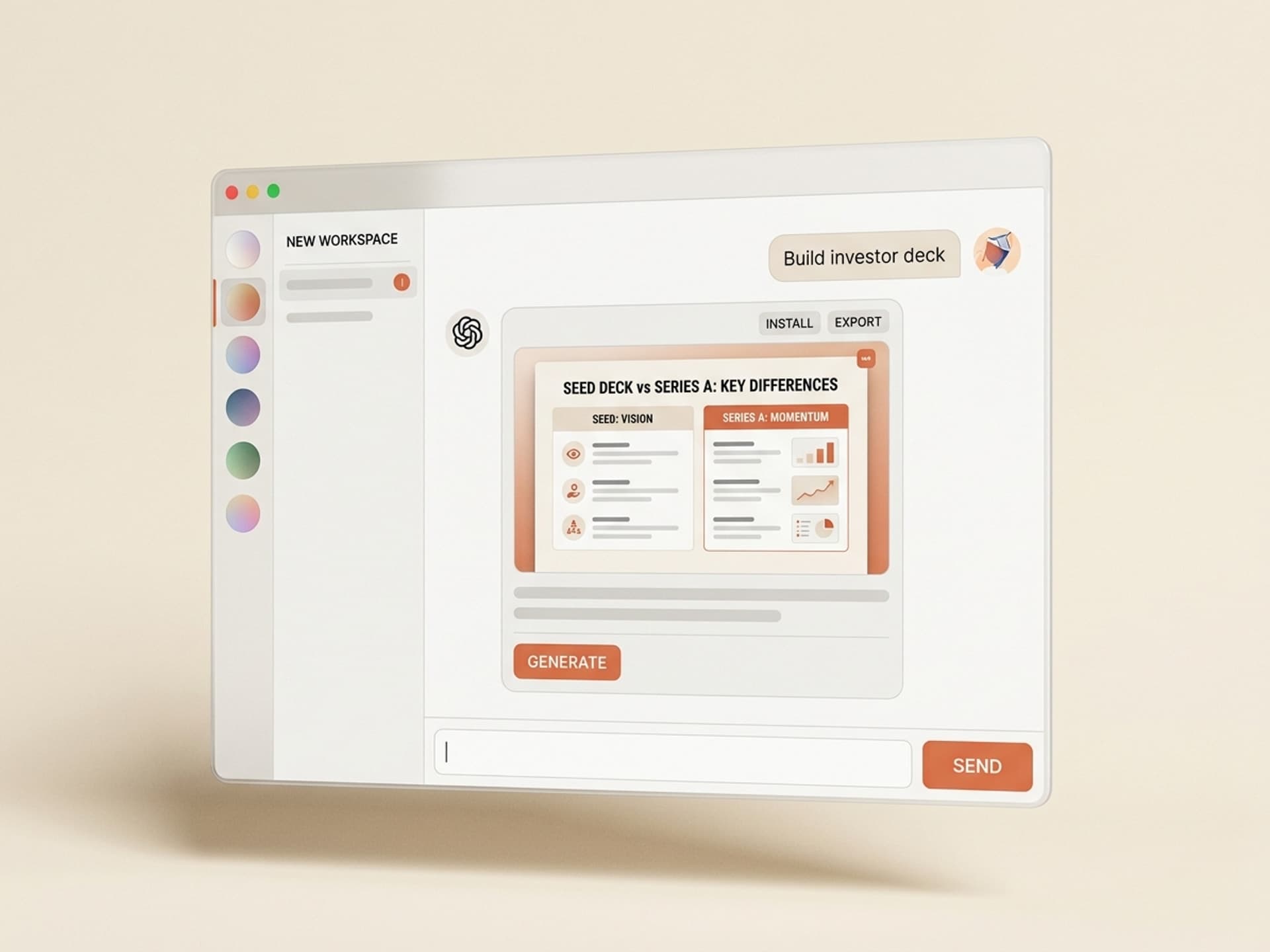 Sėkla prieš A serijos pristatymų dokumentus: dirbtinio intelekto įgūdžiai kiekvienam etapui - Vibe Skills preview